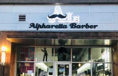 "with well kept equipment; I felt very comfortable allow my son to get his hair cut for the first. . Als alpharetta barber shop